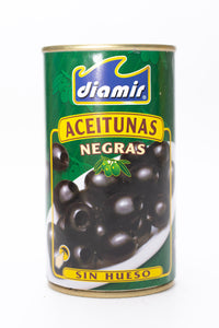 Diamir Aceitunas Negras  Stoneless Black Olives - 350g