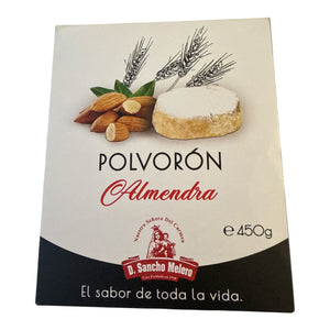 Polvoron Almendra - Almond Polvorones - 450g