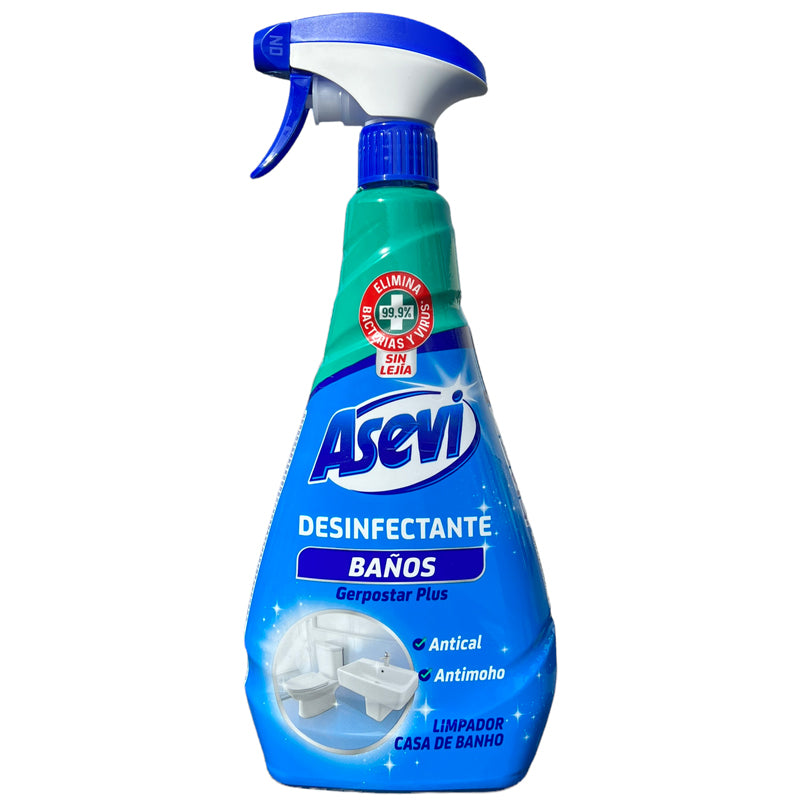 Asevi Bathroom Disinfectant Cleaning & Antibacterial Spray 720ml