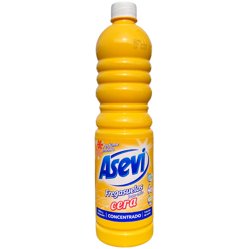 Asevi Citrus Floor Cleaner, Self Shine and Non Slip - 1L