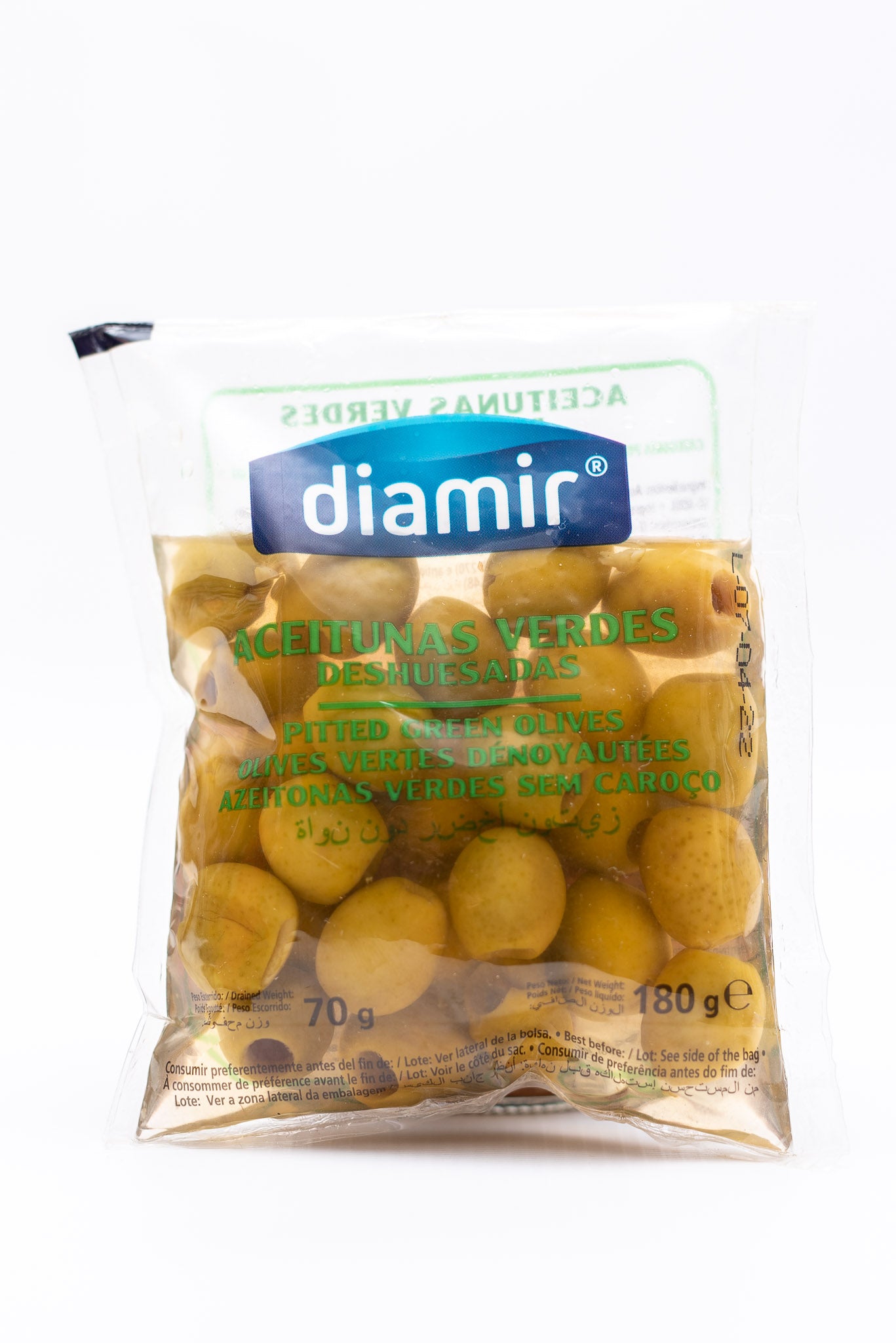 Diamir Stoneless Manzanilla Olives - 180g
