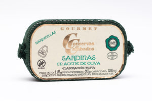 Sardines in Olive Oil (16-22 per Tin) - 115g