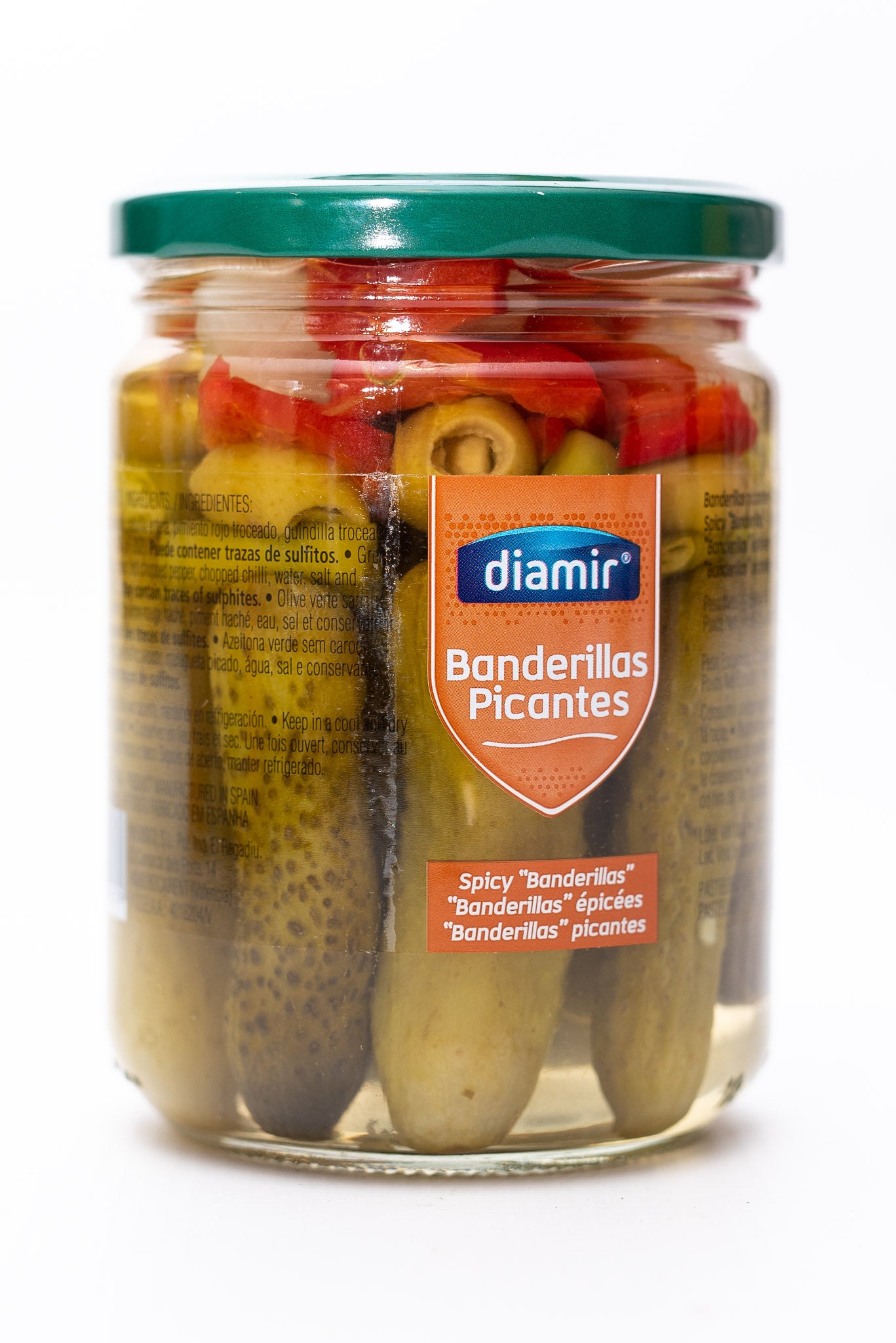 Diamir Banderillas Picantes (Gherkin, Olive and Pickle Skewers)