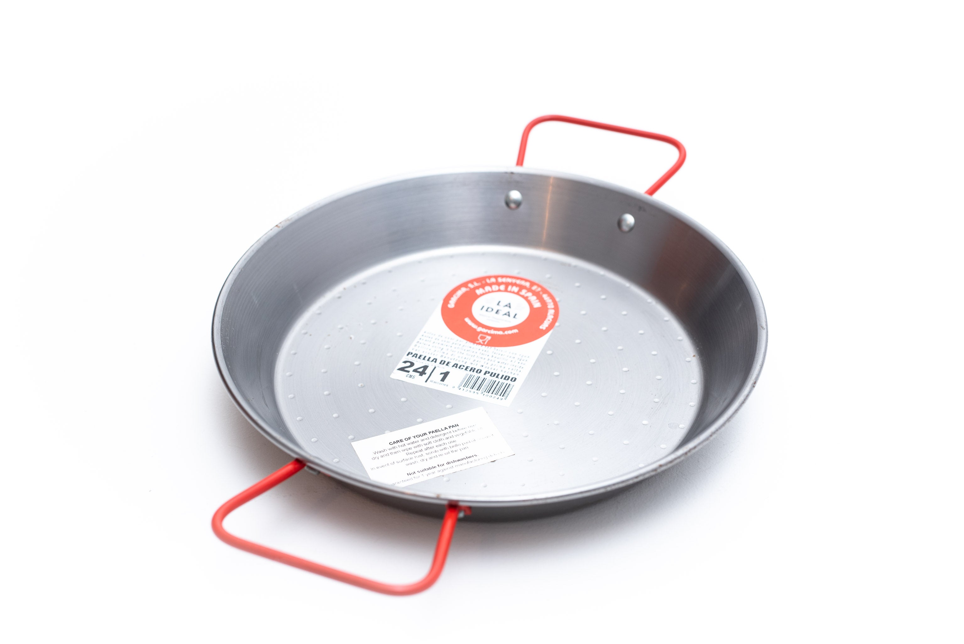 Polished Steel Paella Pan (Various sizes available)