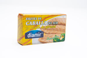 Diamir Mackerel Fillets in Sunflower Oil - 120g