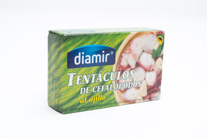 Diamir Tentaculos de Cefalopodos al Ajillo - Squid Tentacles in Garlic